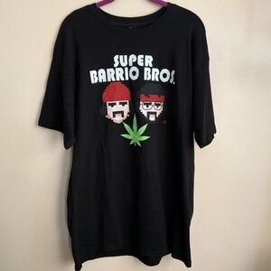 Super Barrio Bros Black T-Shirt